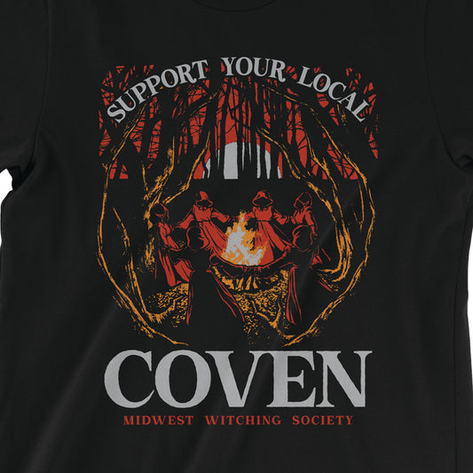 Support Your Local Coven tee