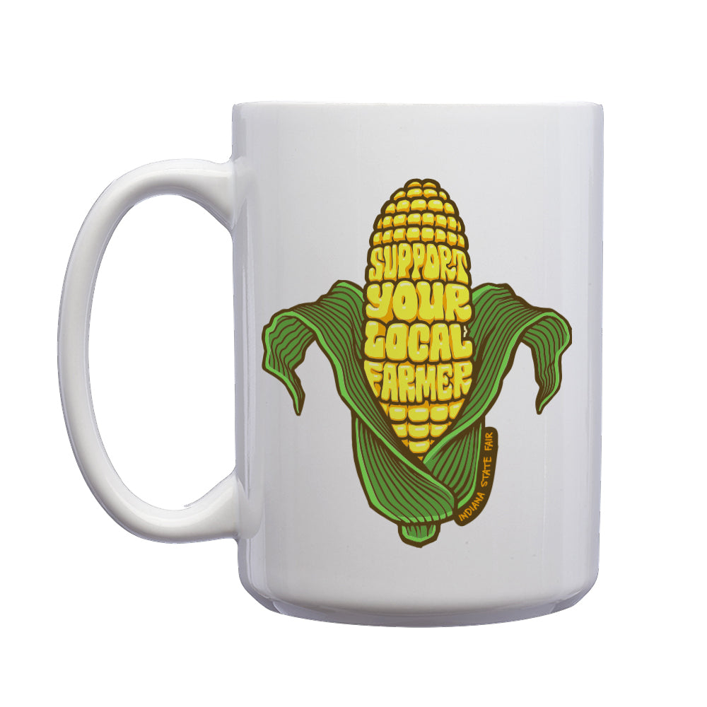 Support Your Local Farmer Corn Mug