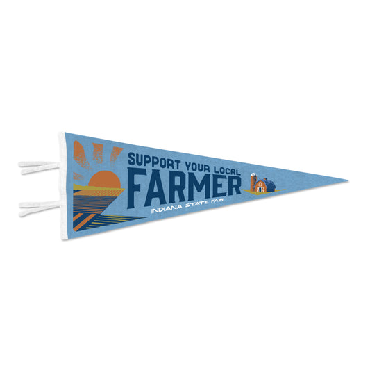 Support Your Local Farmer Pennant