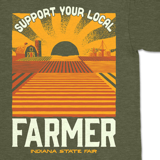 Support Your Local Farmer Field Youth Tee