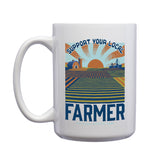 Support Your Local Farmer Field Mug