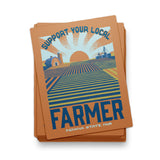 Support Your Local Farmer Field Sticker
