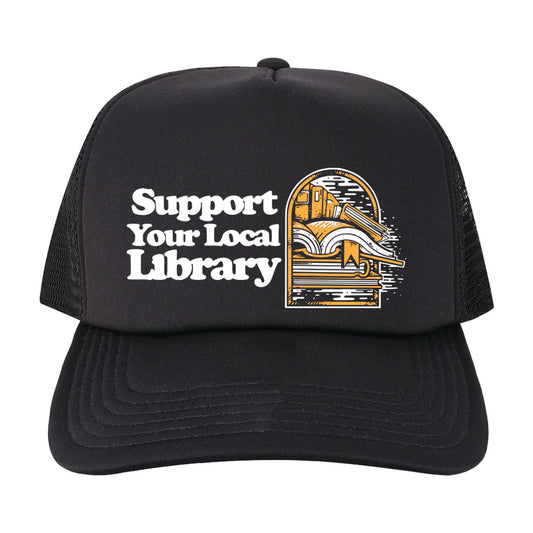 Support Your Local Library Laguna Cap - United State of Indiana