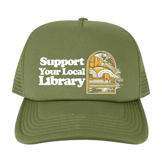 Support Your Local Library Laguna Cap - United State of Indiana