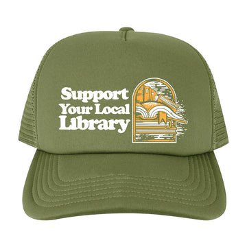 Support Your Local Library Laguna Cap - United State of Indiana