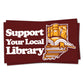 Support Your Local Library Sticker