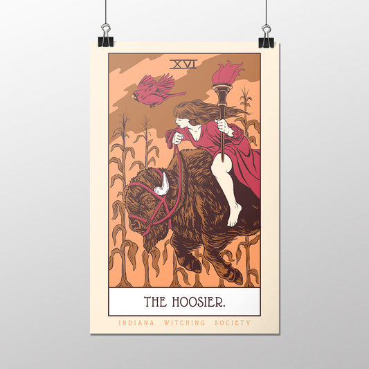 The Hoosier Tarot Poster