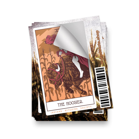 The Hoosier Tarot Sticker