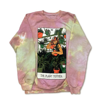 The Plant Mother Tie Dye Crewneck