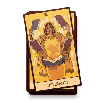 The Reader Sticker