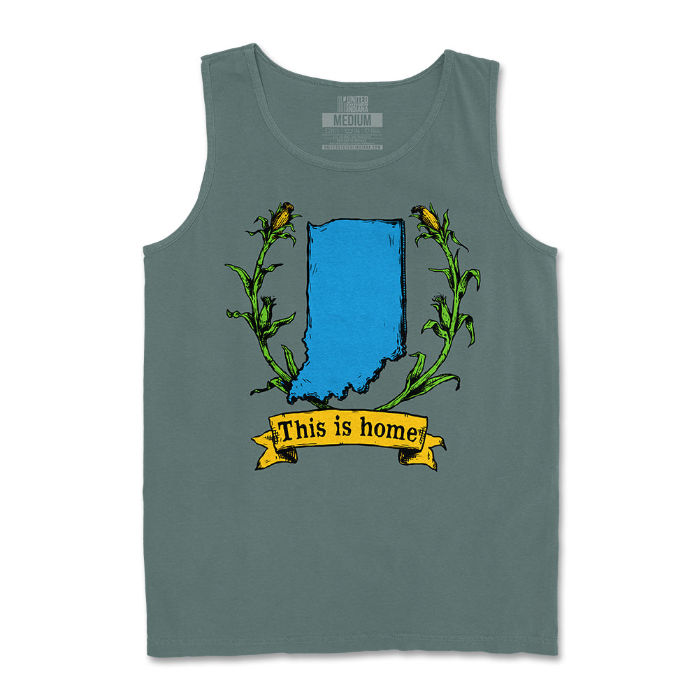 This is Home Crest Tank - Blue Spruce / S