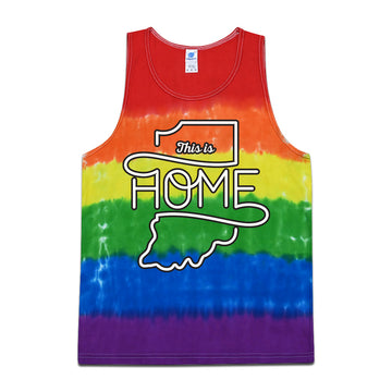 This is Home Neon Tie Dye Tank ***CLEARANCE***