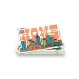 Indy Skyline This Is Home Sticker