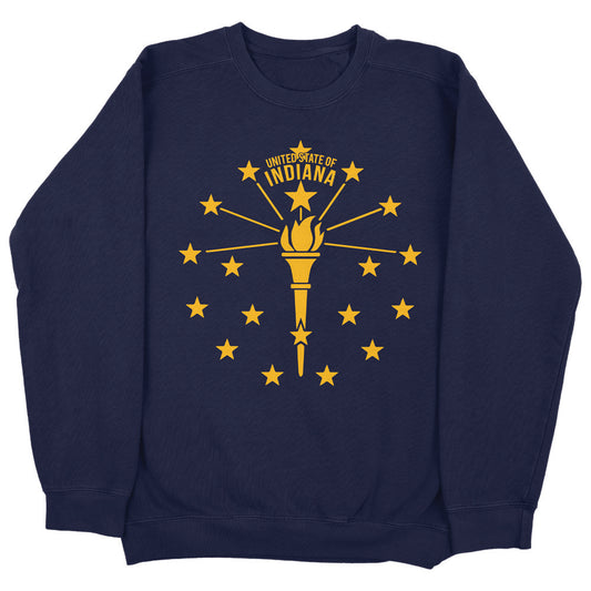 Torch and Stars Crewneck Sweatshirt