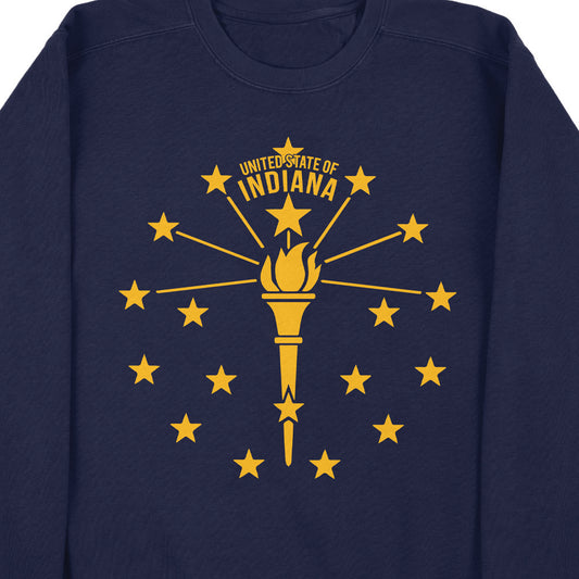 Torch and Stars Crewneck Sweatshirt