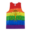 Torch and Stars Tie Dye Tank ***CLEARANCE***