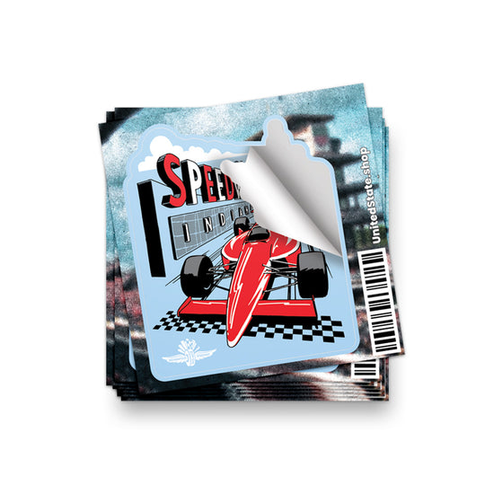 Speedway Sticker - United State of Indiana