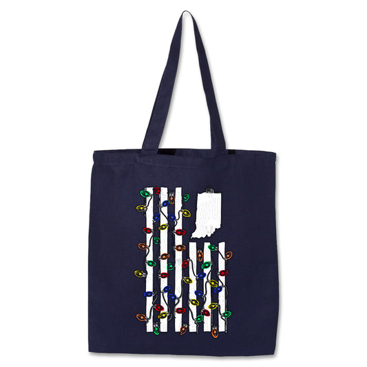 USI Flag Holiday Tote Bag