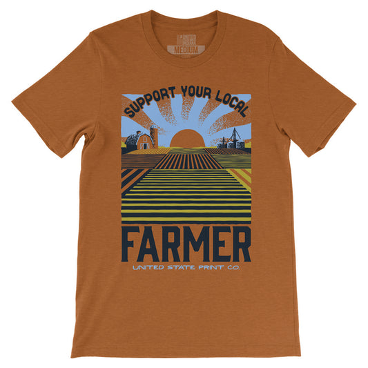 Support Your Local Farmer Field Tee