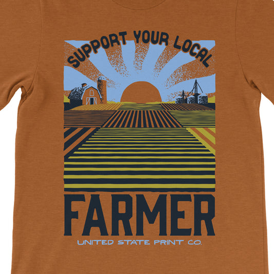 Support Your Local Farmer Field Tee