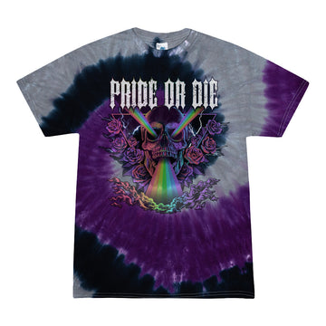 Vintage Pride or Die Tie Dye Tee
