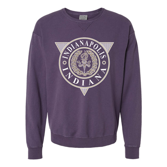 Vintage Indianapolis Torch Sweatshirt - United State of Indiana