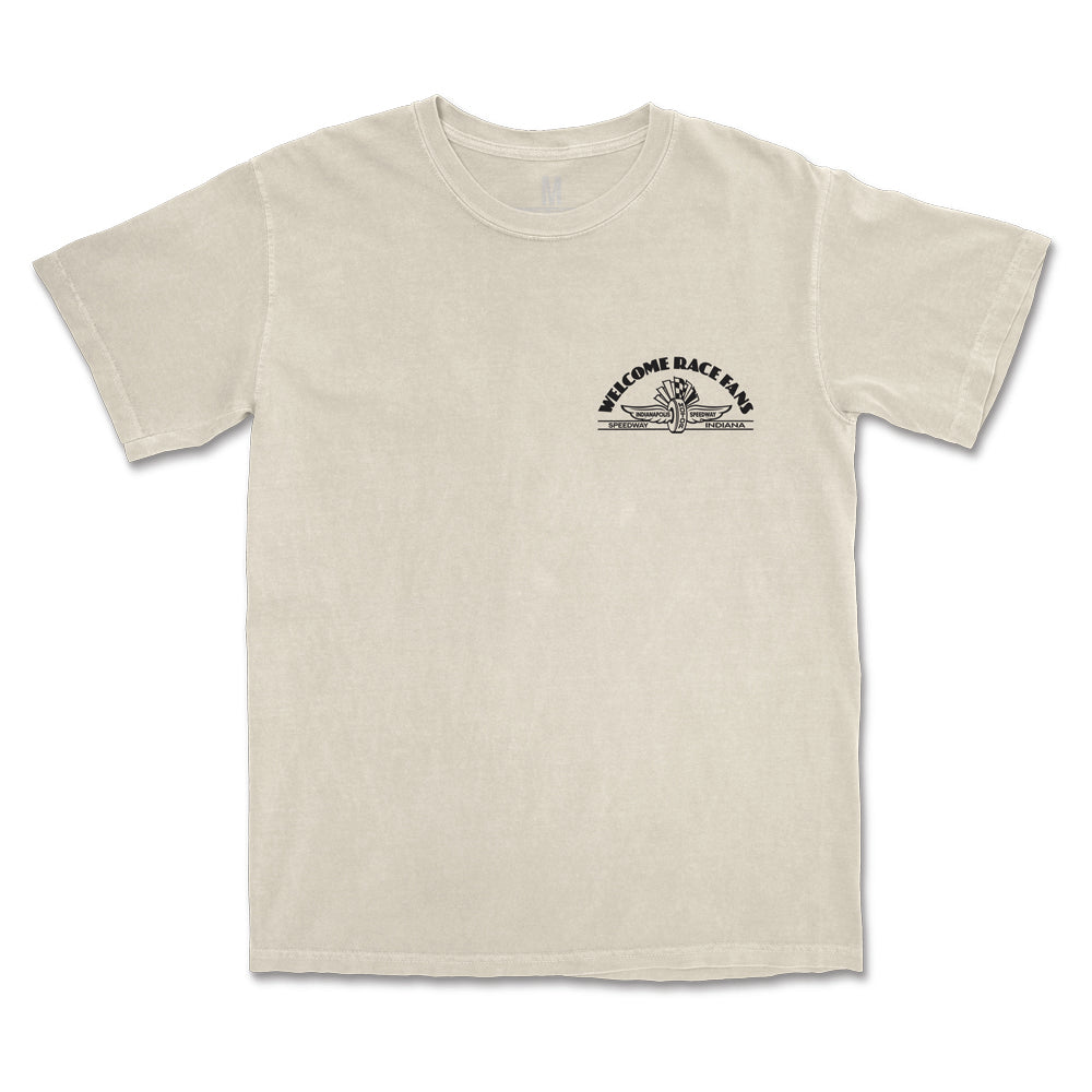 Welcome Race Fans Tee - United State of Indiana