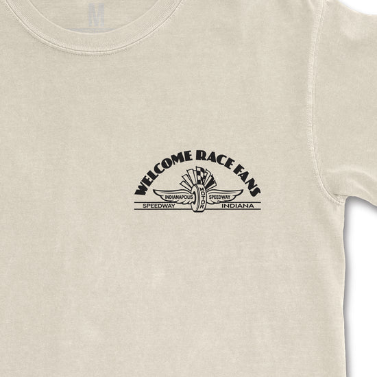 Welcome Race Fans Tee - United State of Indiana
