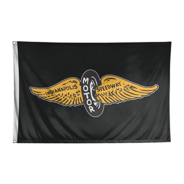 Vintage Winged Wheel Flag (2x3)