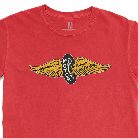 Vintage Winged Wheel Tee - United State of Indiana
