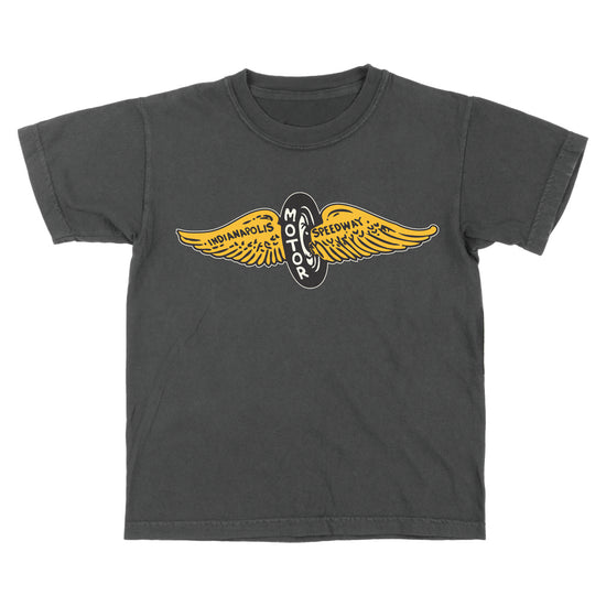 Vintage Winged Wheel Youth Tee - United State of Indiana