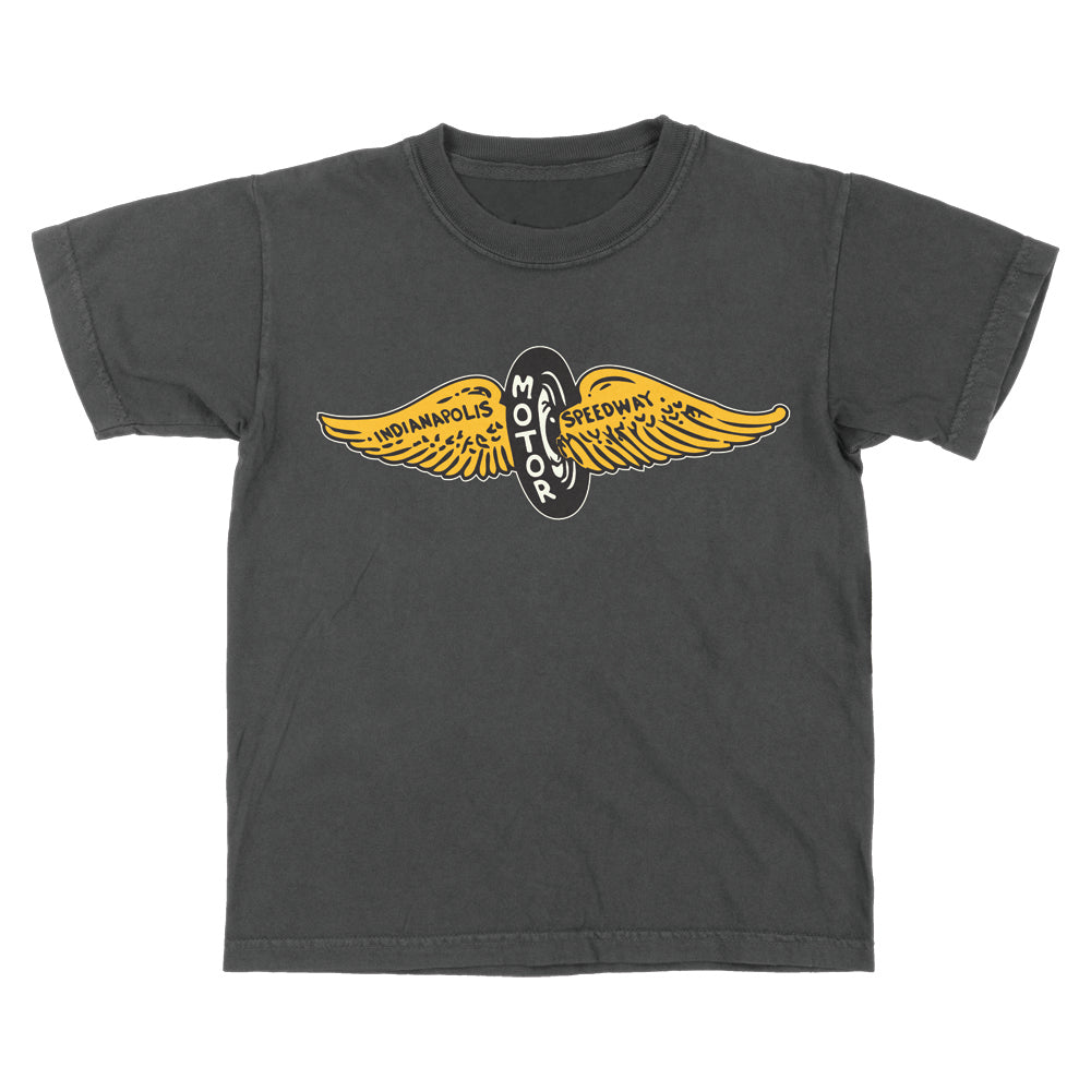 Vintage Winged Wheel Youth Tee - United State of Indiana