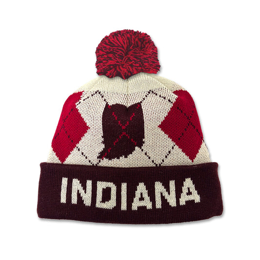 IN Indiana Scarf + Beanie Set