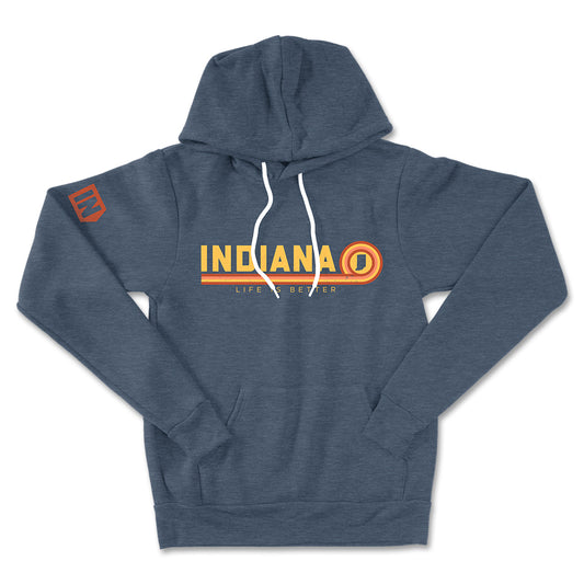 Life is Better in Indiana Hoodie