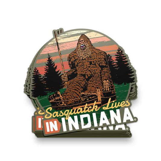 Sasquatch Lives Sticker