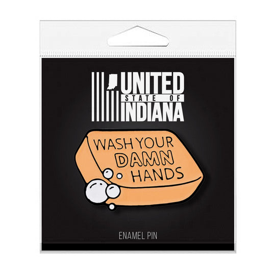 Wash Your Damn Hands Pin