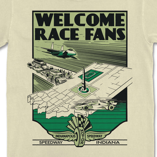 Welcome Race Fans Tee