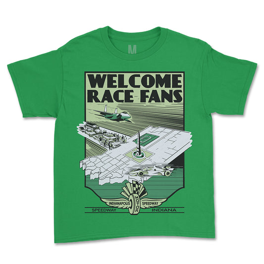 Welcome Race Fans Youth Tee