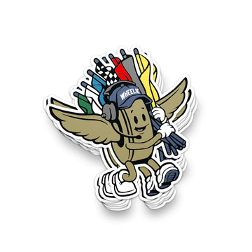 Wheelie Sticker - United State of Indiana