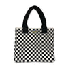 Wheelie Checkered Tote