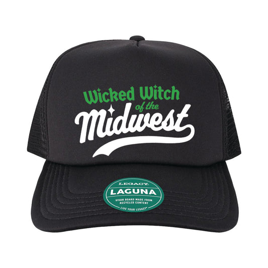 Wicked Witch of the Midwest Text Laguna Cap