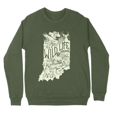Wild Life in Indiana Sweatshirt