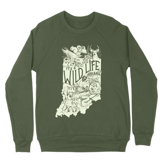 Wild Life in Indiana Sweatshirt