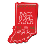 Back  Home Again Christmas Sticker
