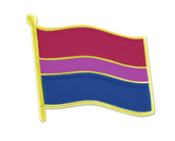 Bisexual Flag Enamel Pin