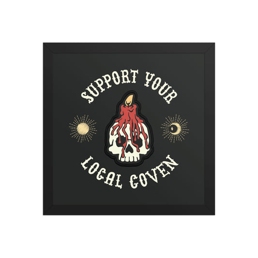 Support Your Local Coven Poster