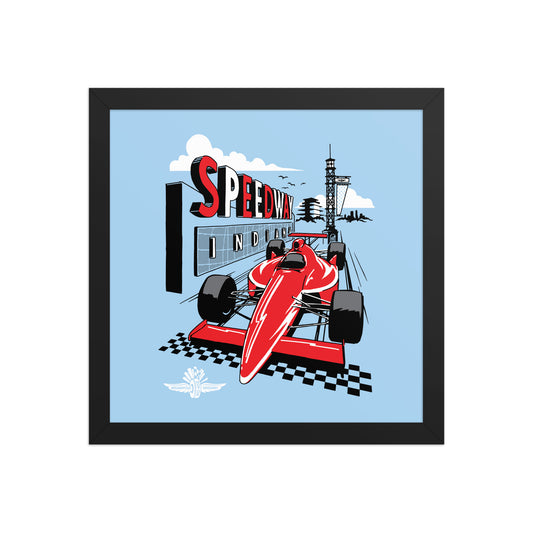 Speedway Poster - United State of Indiana