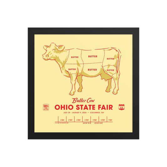Butter Cow Poster