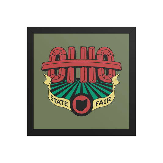 Ohio State Fair Logo Poster