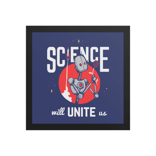 Science Will Unite Us Poster